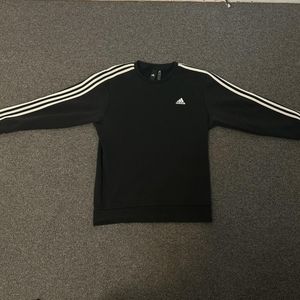 Adidas black sweatshirt small